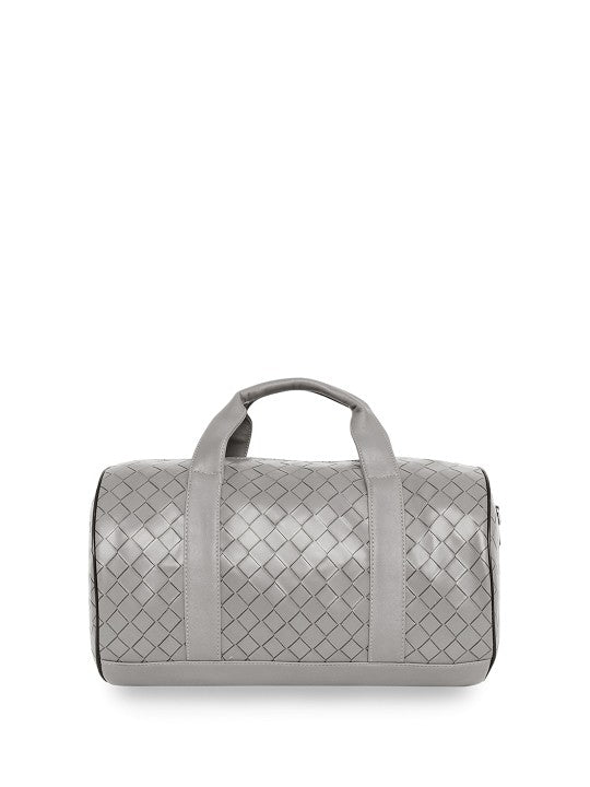 Gray woven Nautica - Casual Duffel Bag on a white background